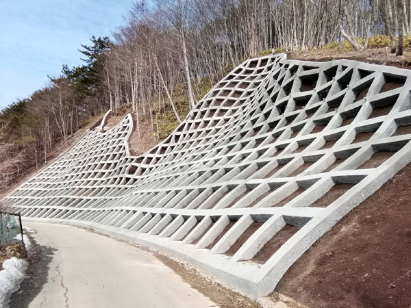 岩手県盛岡市の土木・法面工事 株式会社グリーン・ベネフィット/法枠工